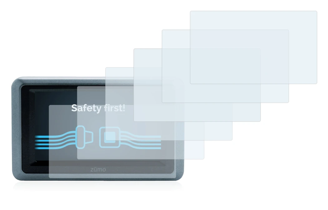 Imagen del dispositivo Garmin zumo 660 con una amplia variedad de protectores de pantalla.