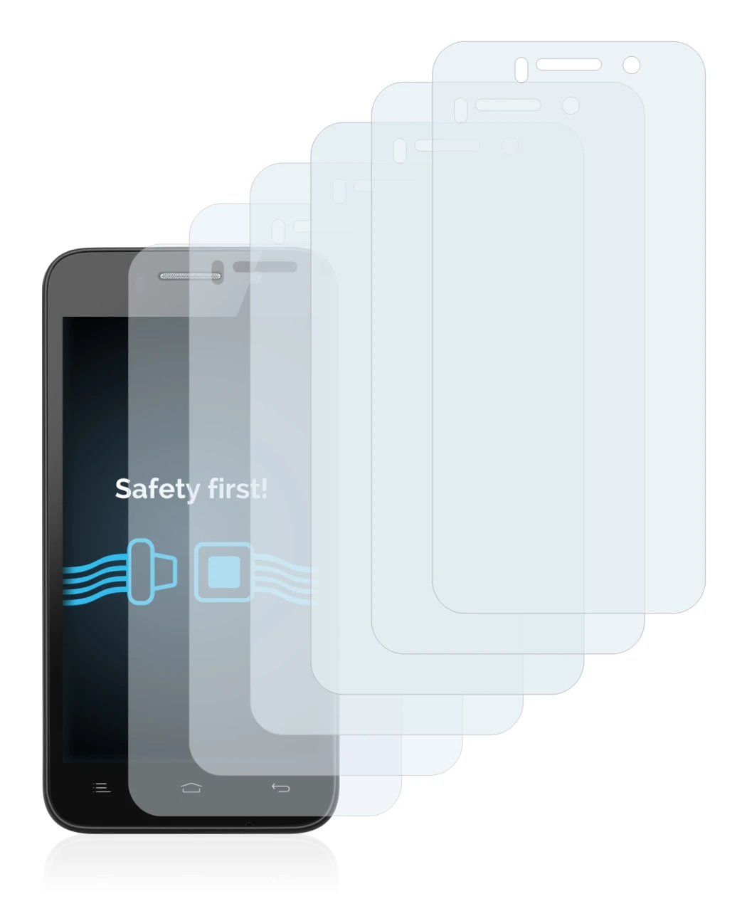 Imagen del dispositivo NGM Forward Infinity con una amplia variedad de protectores de pantalla.