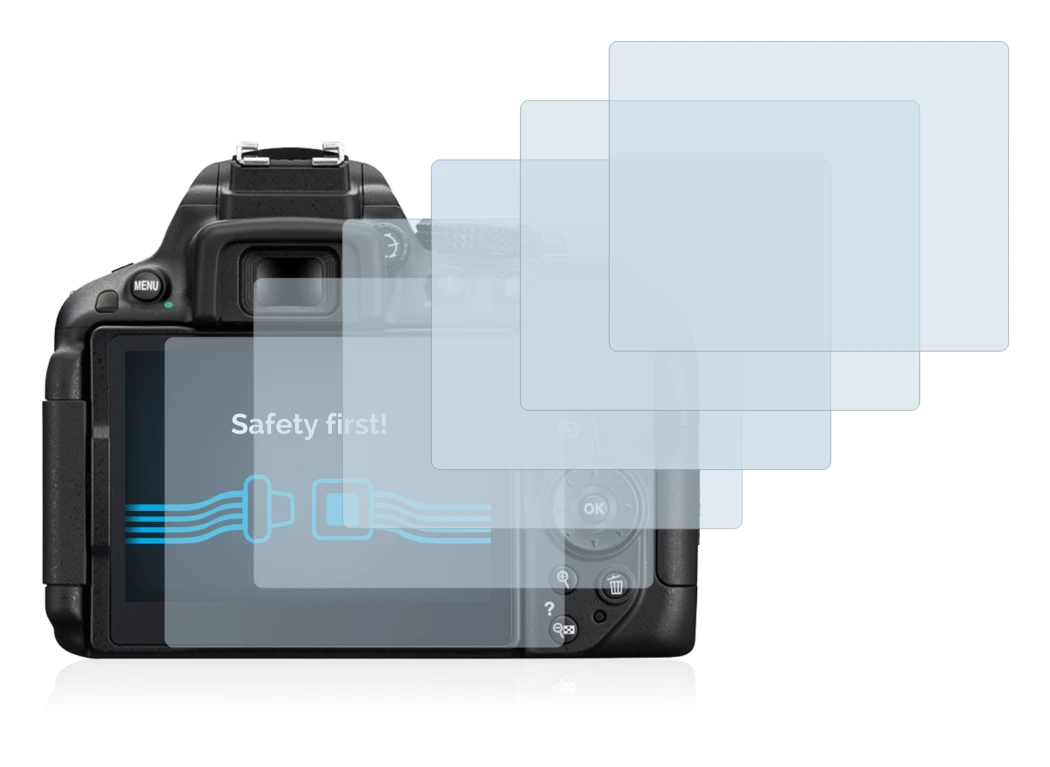 Imagen del dispositivo Nikon D5300 con una amplia variedad de protectores de pantalla.