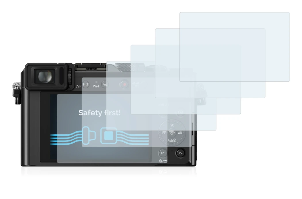 Imagen del dispositivo Panasonic Lumix DMC-LX100 con una amplia variedad de protectores de pantalla.