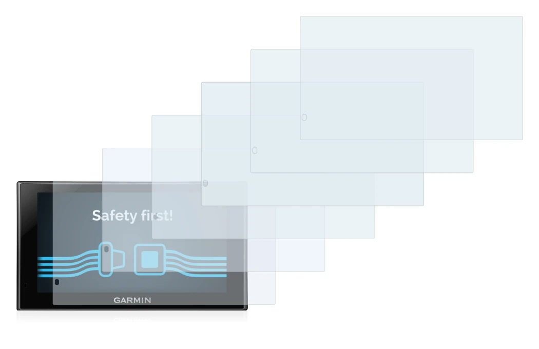 Imagen del dispositivo Garmin nüvi 2599LMT-D con una amplia variedad de protectores de pantalla.