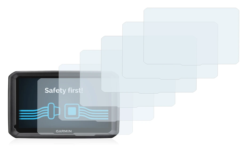 Imagen del dispositivo Garmin dezl 770 LMT-D con una amplia variedad de protectores de pantalla.