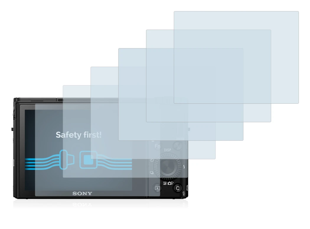 Imagen del dispositivo Sony Cyber-Shot DSC-RX100 IV con una amplia variedad de protectores de pantalla.