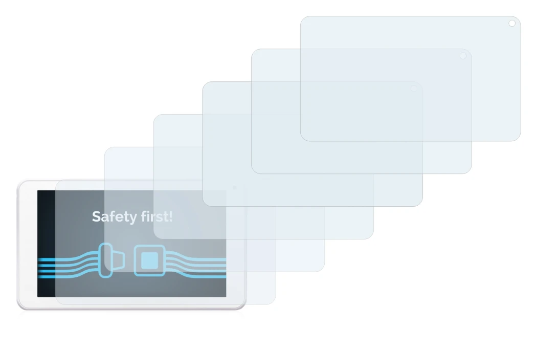 Imagen del dispositivo BigBen Unity Tab 7 con una amplia variedad de protectores de pantalla.