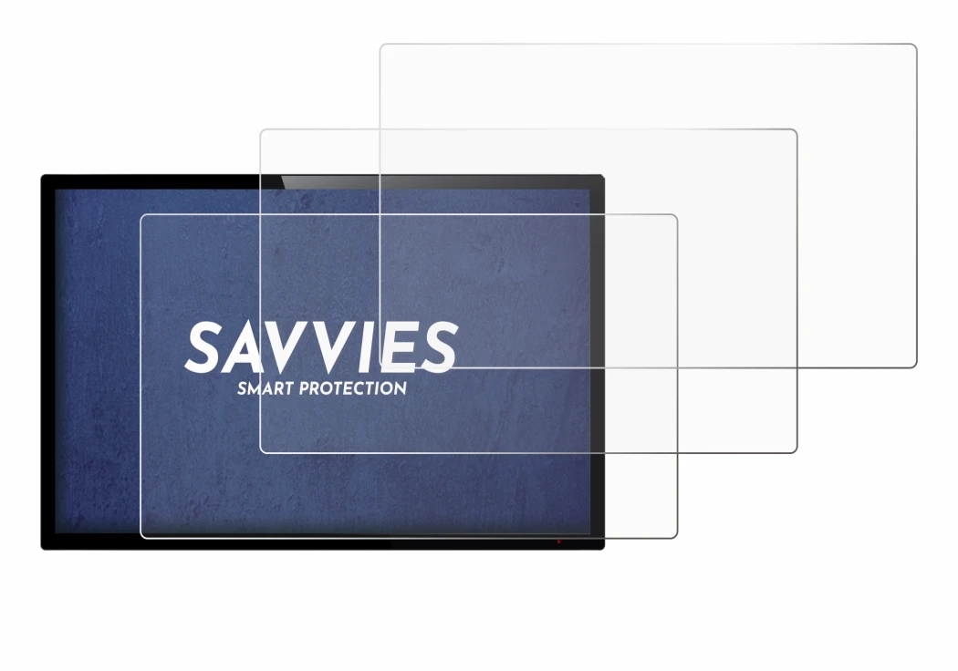 Imagen del dispositivo con una amplia variedad de protectores de pantalla.