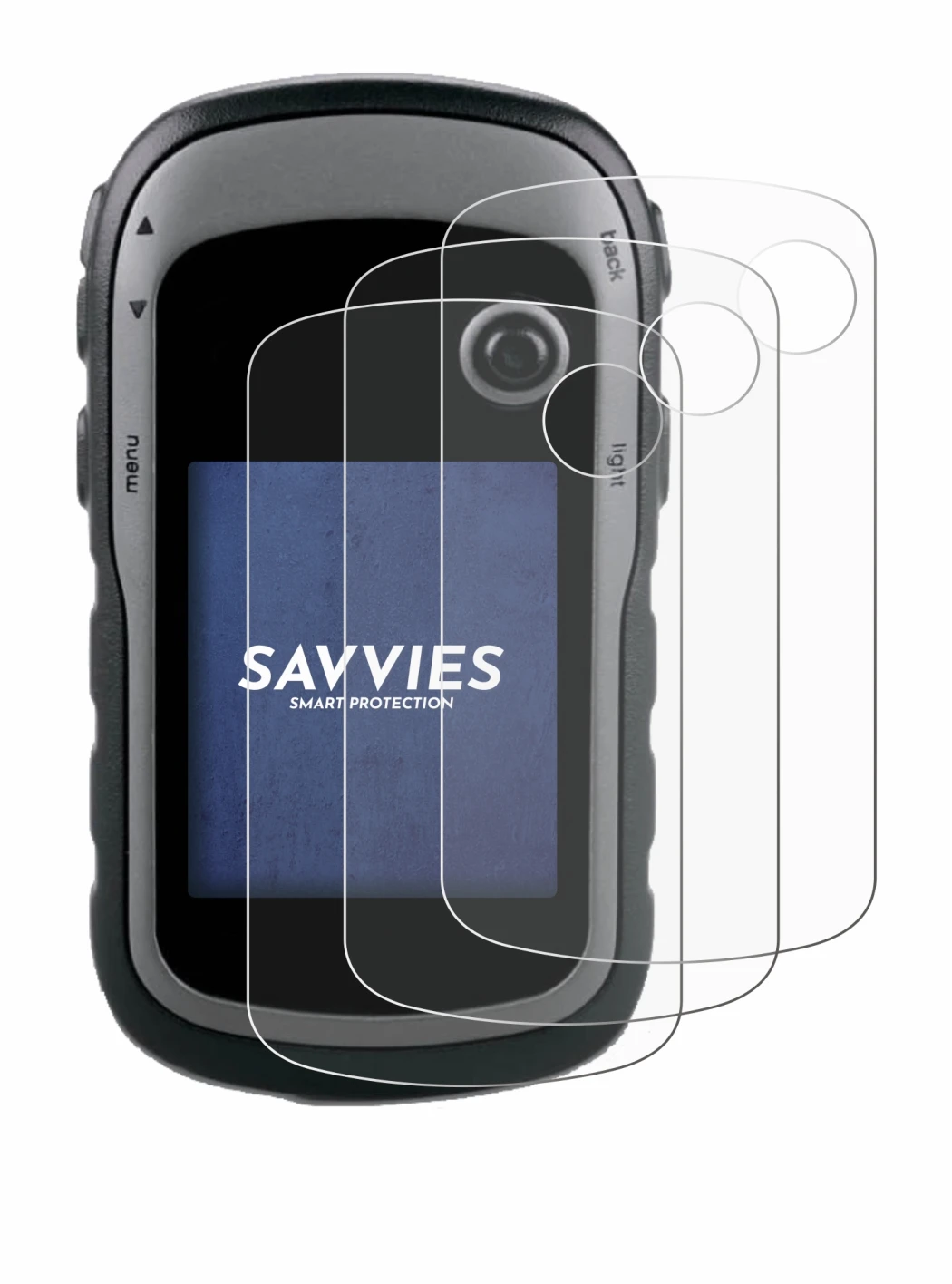 Imagen del dispositivo Garmin eTrex 30x con una amplia variedad de protectores de pantalla.