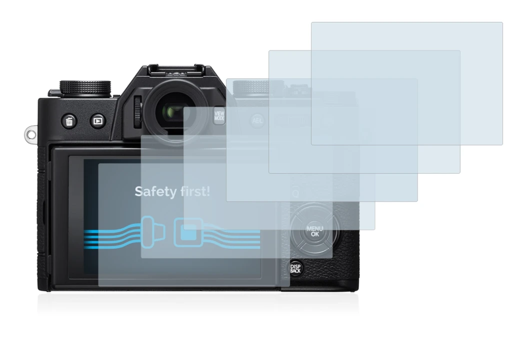 Imagen del dispositivo Fujifilm X-T20 con una amplia variedad de protectores de pantalla.