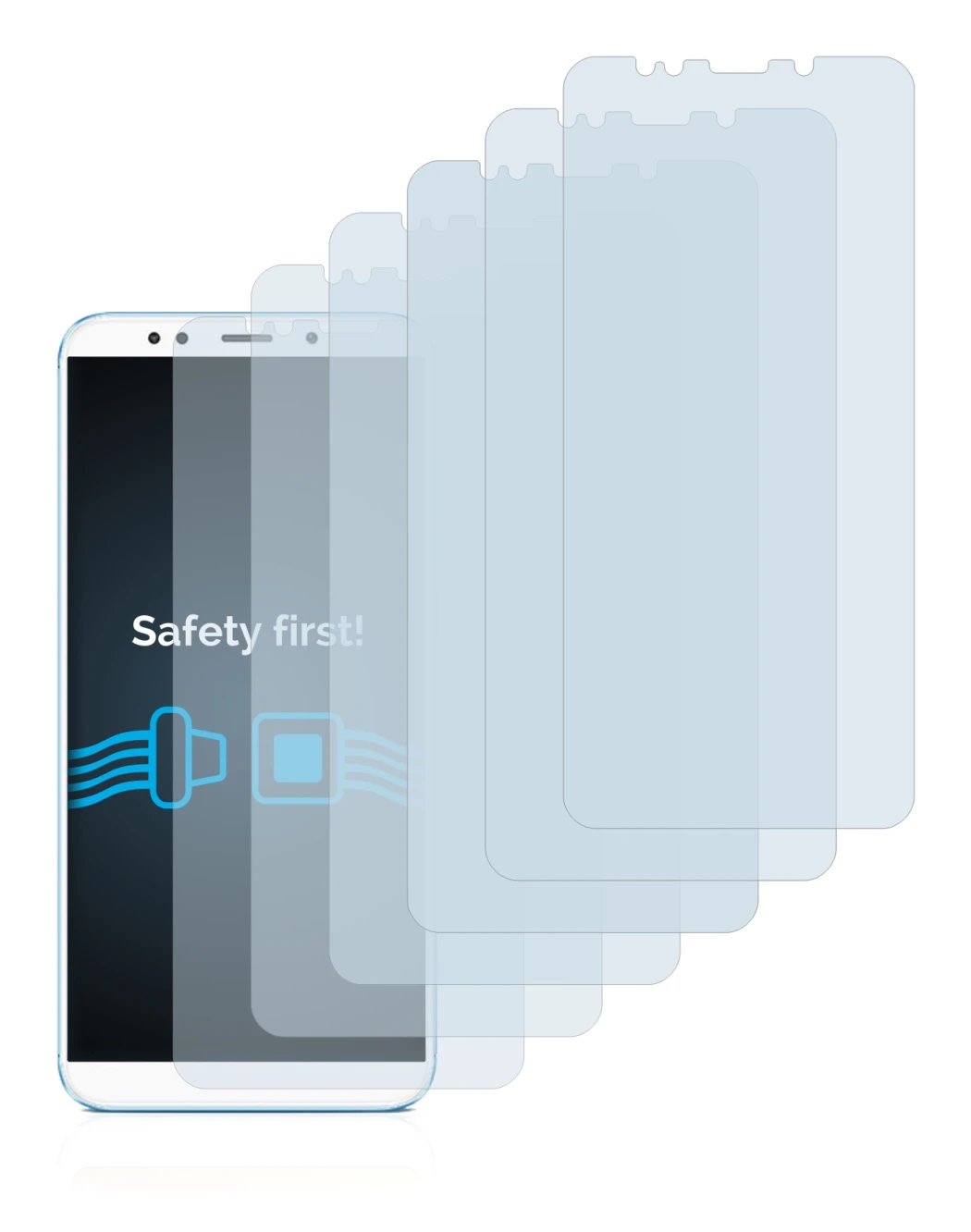 Imagen del dispositivo Xiaomi Redmi 5 Plus con una amplia variedad de protectores de pantalla.