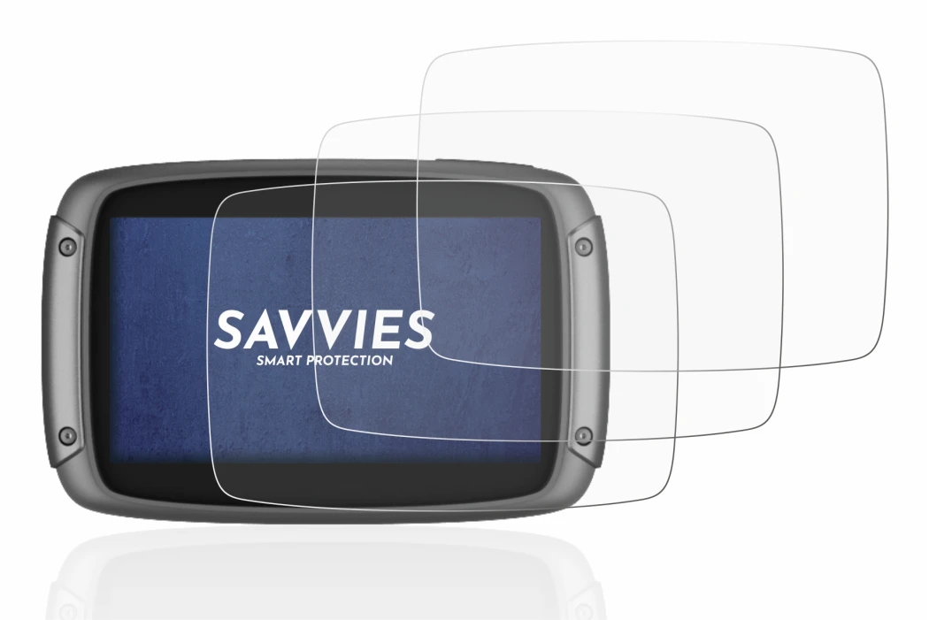 Imagen del dispositivo TomTom Rider 550 con una amplia variedad de protectores de pantalla.