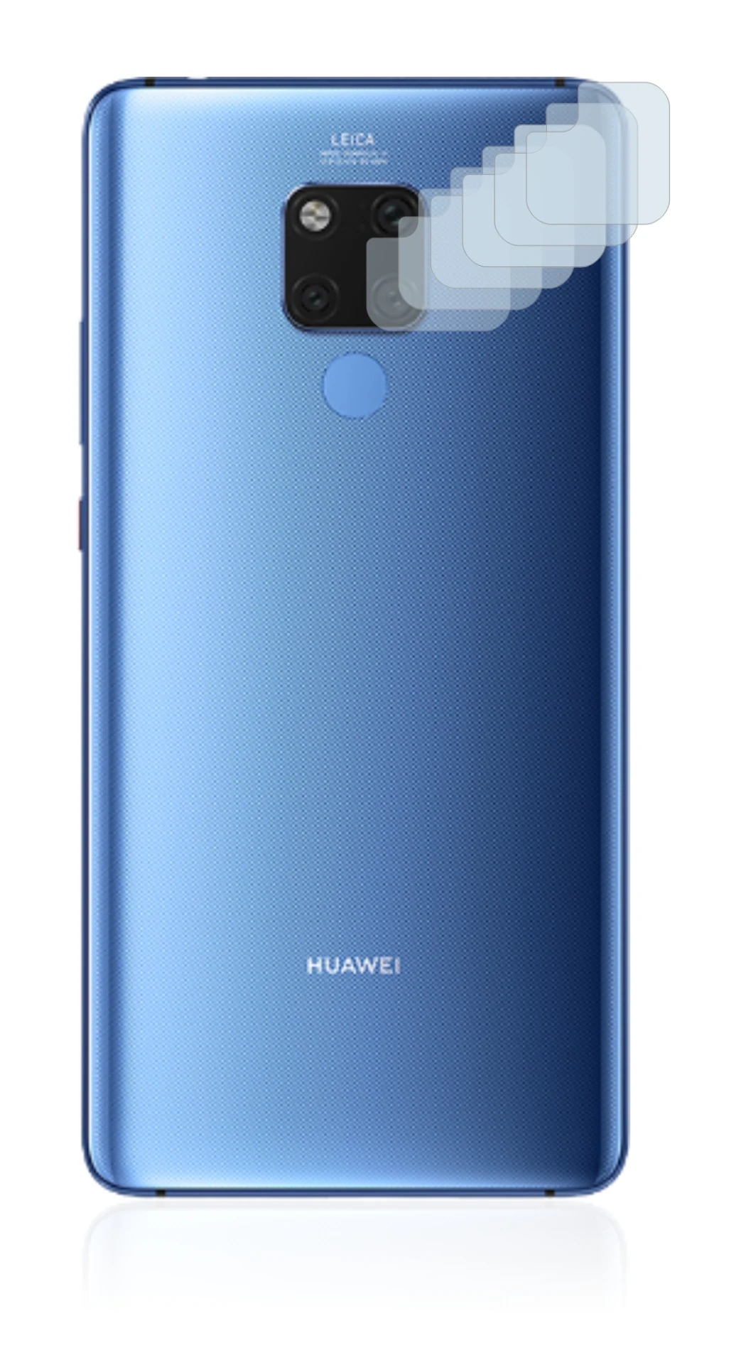 Imagen del dispositivo Huawei Mate 20 X (SÓLO Cámara) con una amplia variedad de protectores de pantalla.