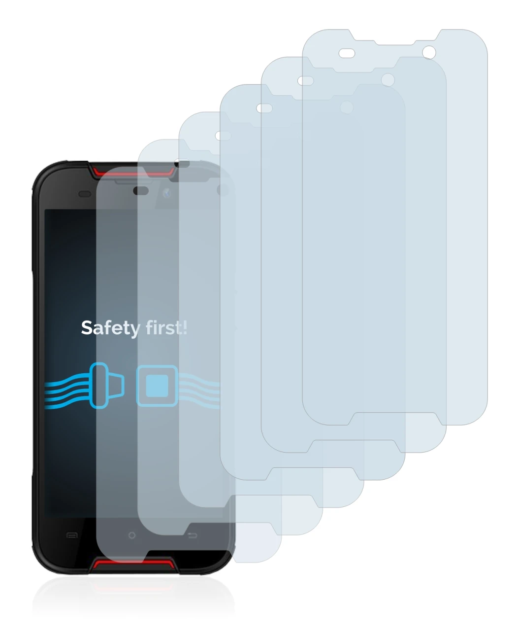 Imagen del dispositivo Cubot Quest Lite con una amplia variedad de protectores de pantalla.