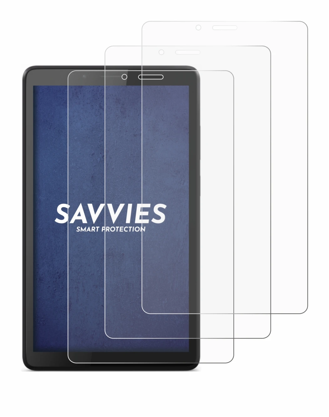 Imagen del dispositivo Lenovo Tab M7 con una amplia variedad de protectores de pantalla.