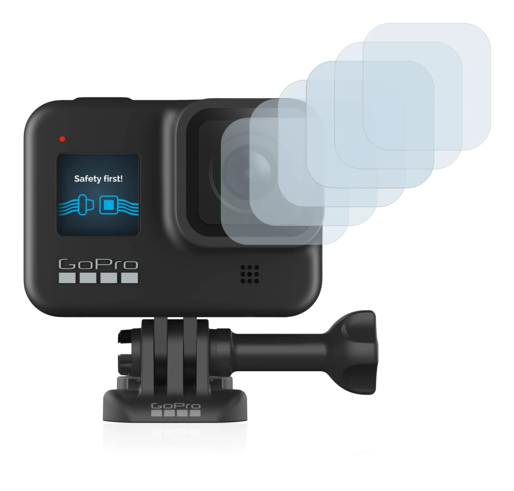 Imagen del dispositivo GoPro Hero 8 Black (Lente) con una amplia variedad de protectores de pantalla.
