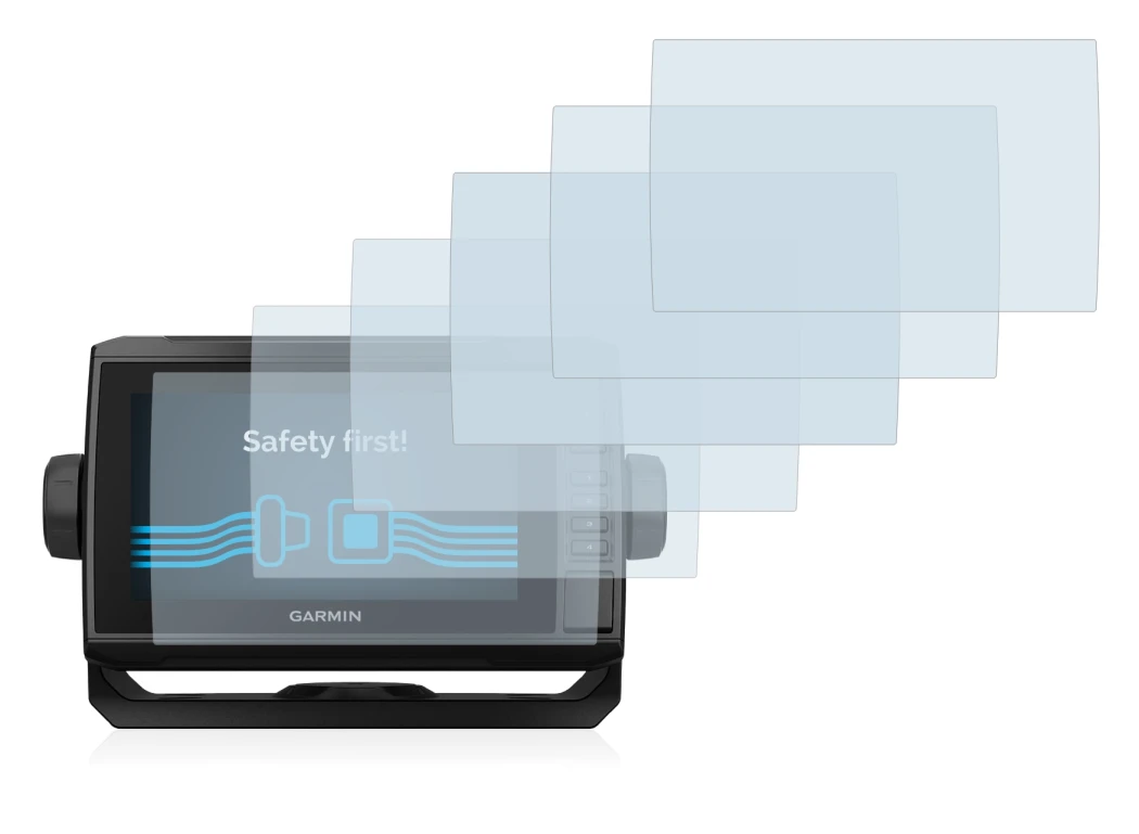 Imagen del dispositivo Garmin ECHOMAP UHD 72cv con una amplia variedad de protectores de pantalla.