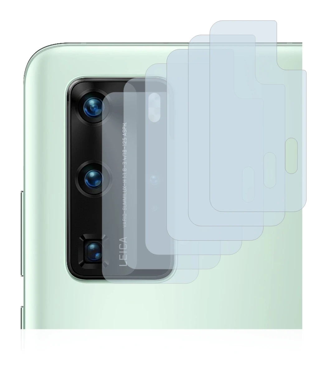 Imagen del dispositivo Huawei P40 Pro (SÓLO Cámara) con una amplia variedad de protectores de pantalla.