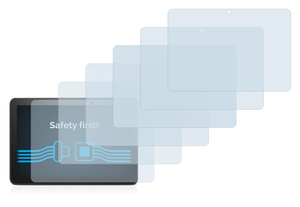 Imagen del dispositivo Amazon Fire HD 8 Plus 2020 (10a Gen.) con una amplia variedad de protectores de pantalla.