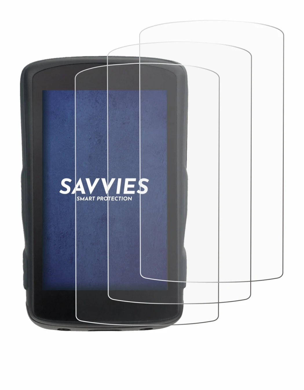 Imagen del dispositivo Hammerhead Karoo 2 con una amplia variedad de protectores de pantalla.