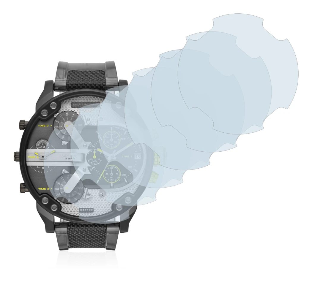 Imagen del dispositivo Diesel DZ7422 Mr. Daddy 2.0 con una amplia variedad de protectores de pantalla.