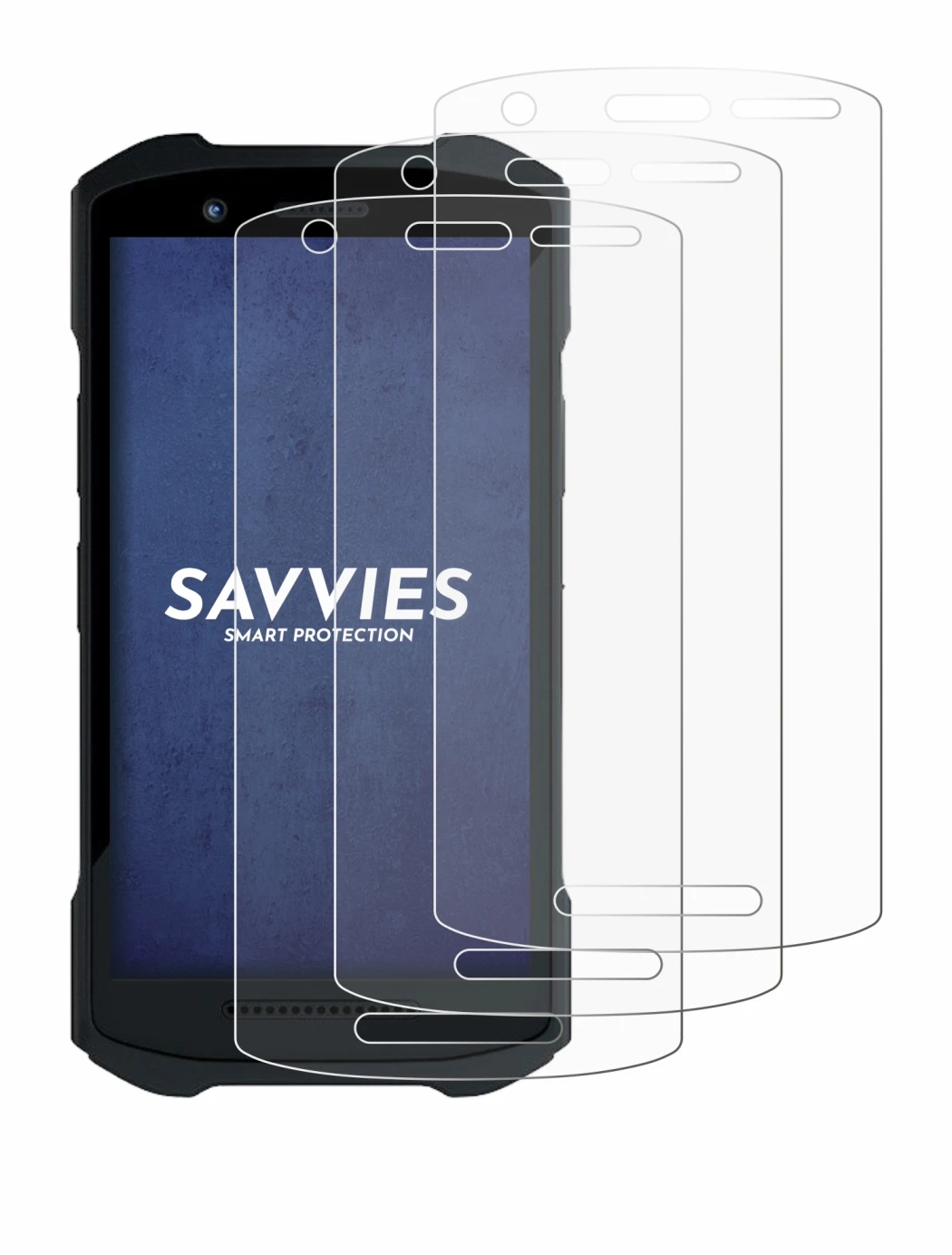 Imagen del dispositivo Zebra TC26 con una amplia variedad de protectores de pantalla.