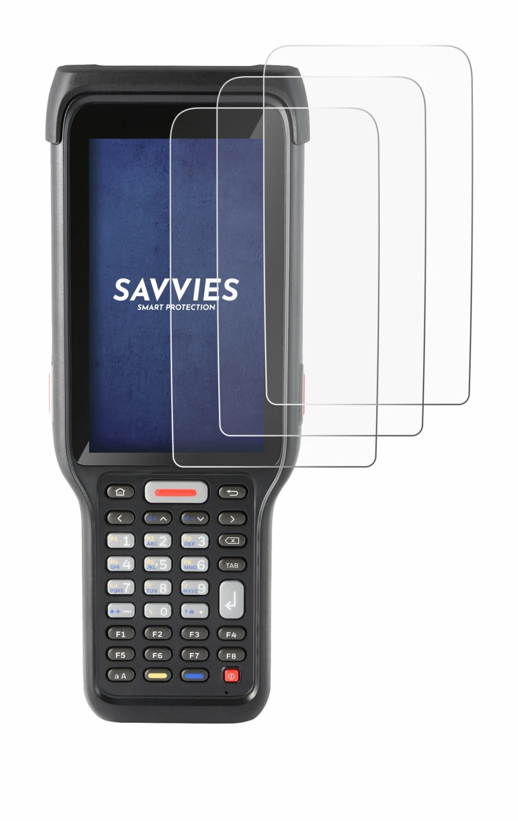 Imagen del dispositivo Honeywell ScanPal EDA61K con una amplia variedad de protectores de pantalla.