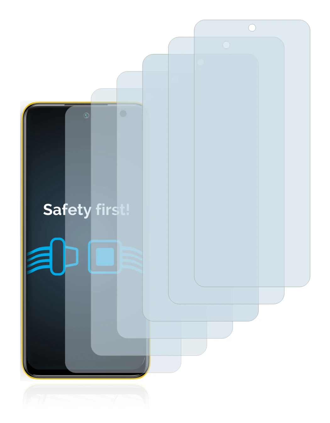 Imagen del dispositivo Xiaomi Poco M3 Pro 5G con una amplia variedad de protectores de pantalla.