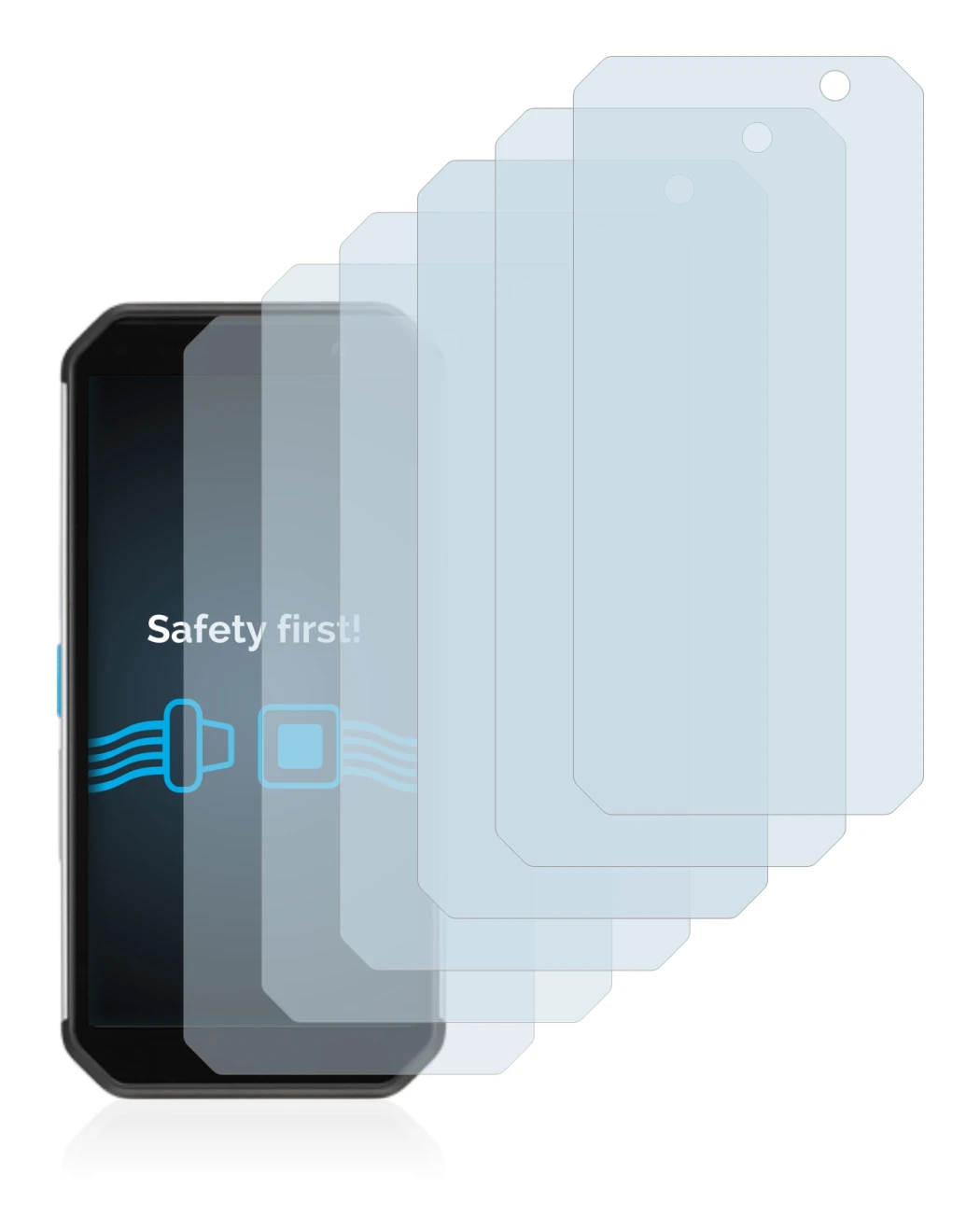 Imagen del dispositivo Almex AiM TC601 con una amplia variedad de protectores de pantalla.