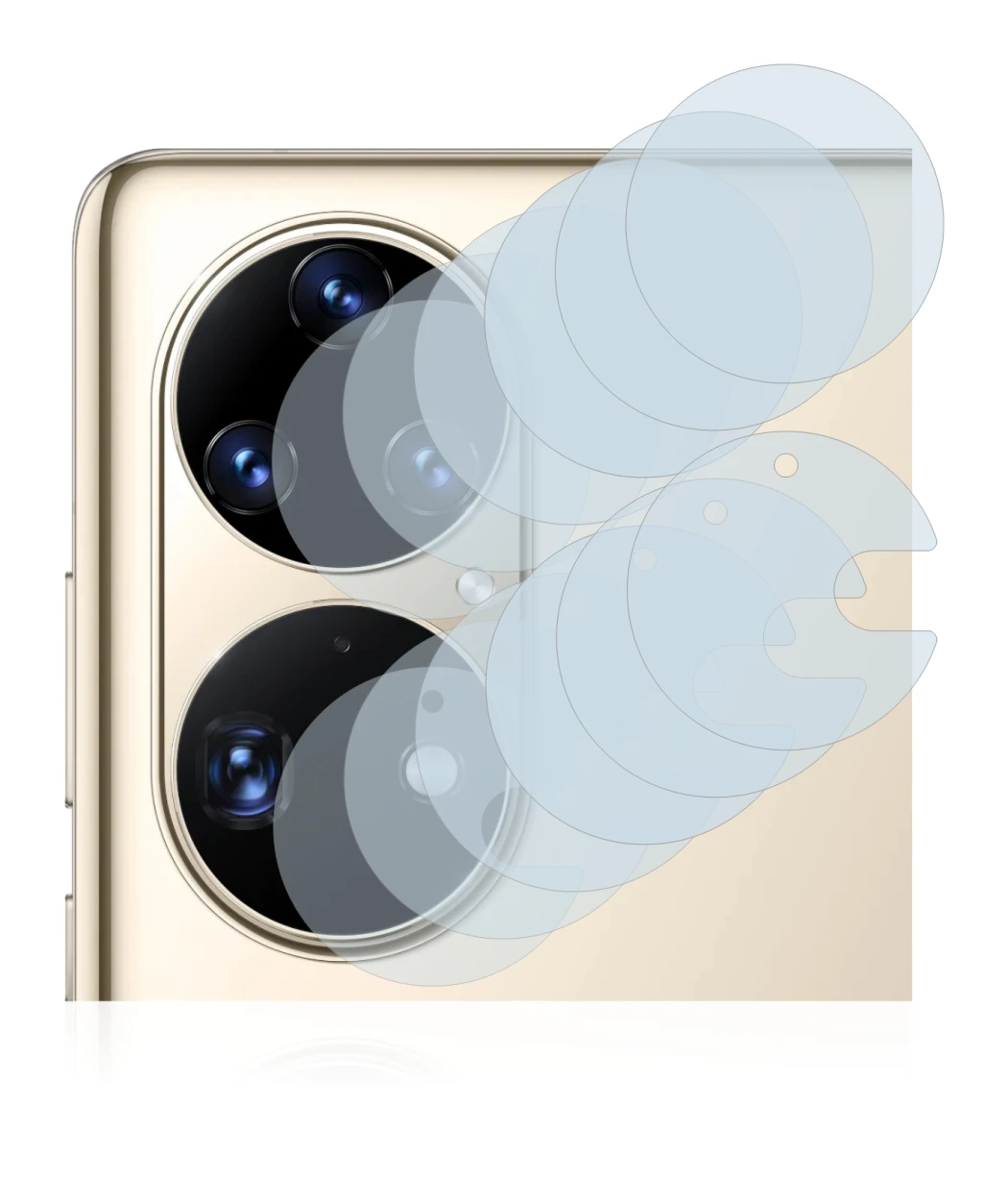 Imagen del dispositivo Huawei P50 Pro (SÓLO Cámara) con una amplia variedad de protectores de pantalla.