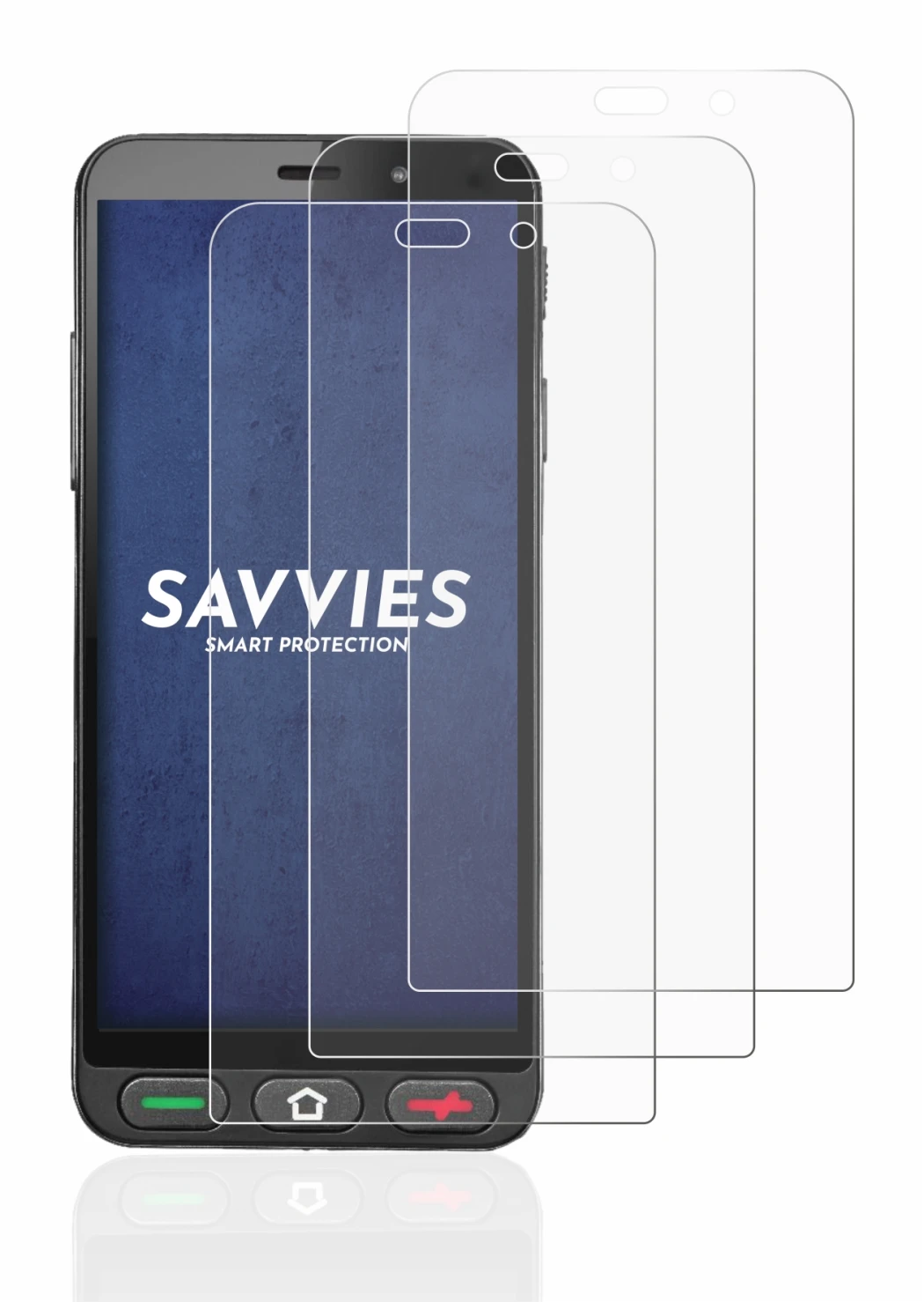 Imagen del dispositivo Brondi Amico S Nero con una amplia variedad de protectores de pantalla.