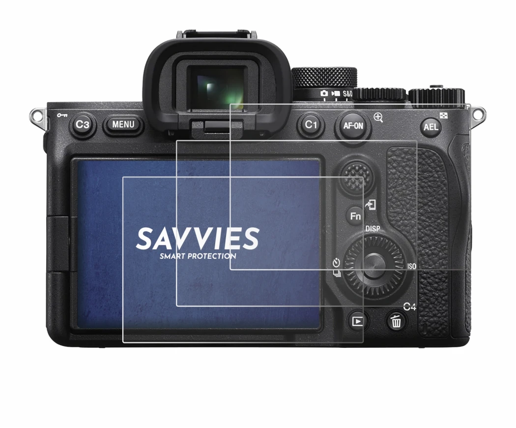 Imagen del dispositivo Sony Alpha 7 IV con una amplia variedad de protectores de pantalla.