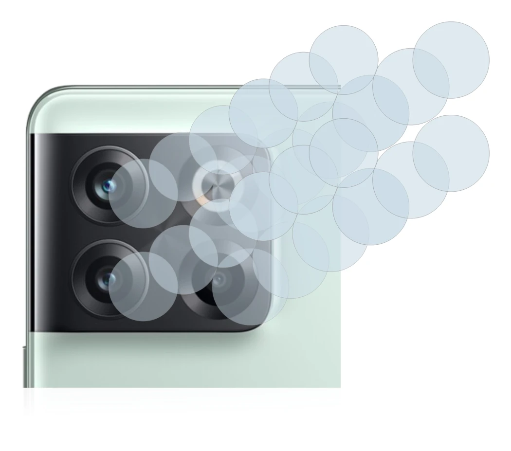 Imagen del dispositivo OnePlus 10T 5G (SÓLO Cámara) con una amplia variedad de protectores de pantalla.