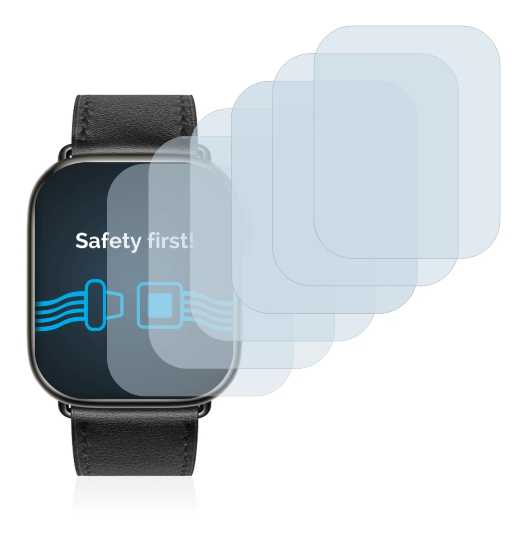 Imagen del dispositivo Apple Watch Hermès (41 mm) con una amplia variedad de protectores de pantalla.