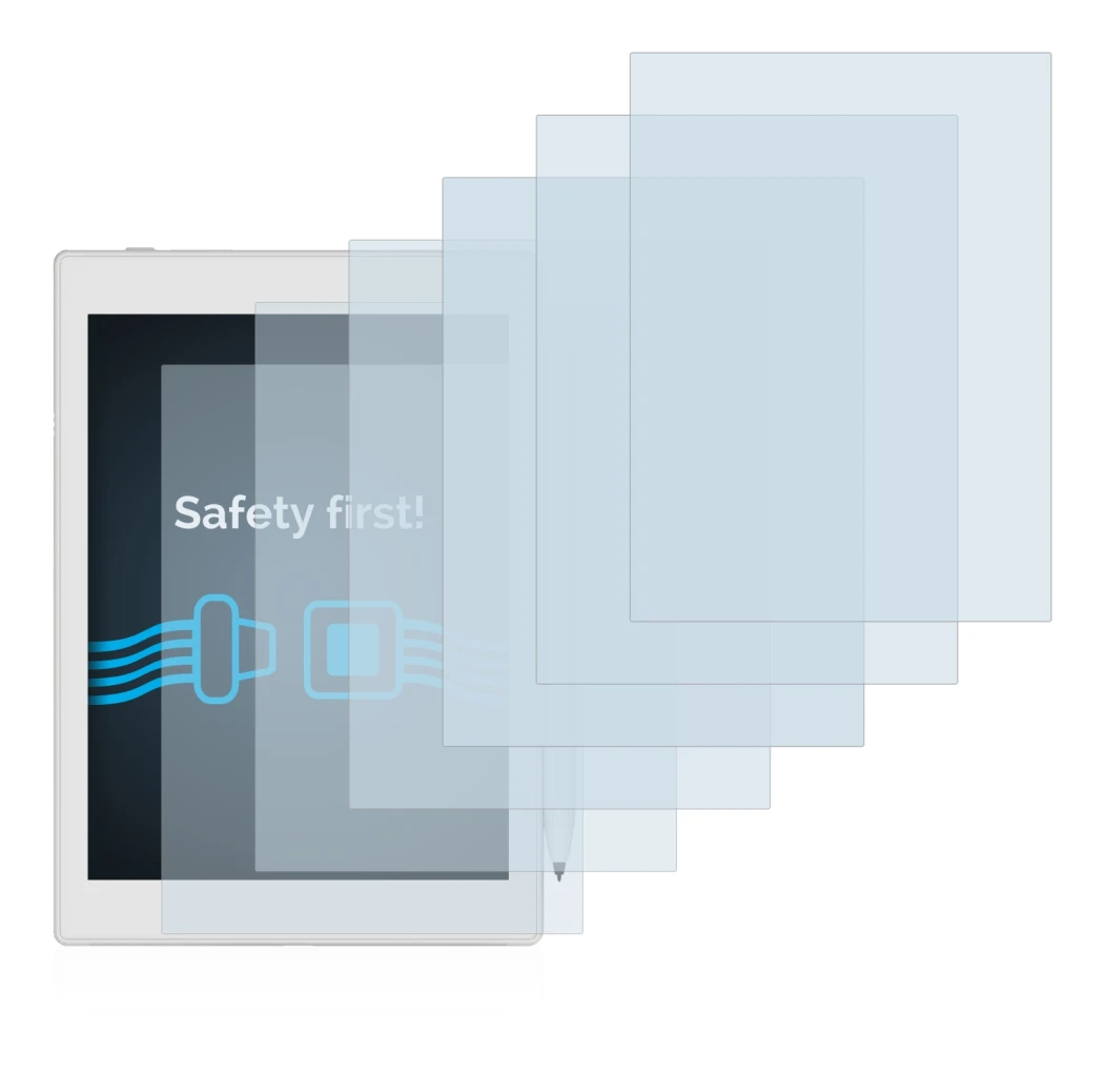 Imagen del dispositivo Boox Nova Air 2 con una amplia variedad de protectores de pantalla.