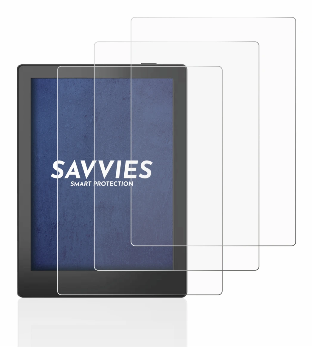 Imagen del dispositivo Boox Poke 5 con una amplia variedad de protectores de pantalla.