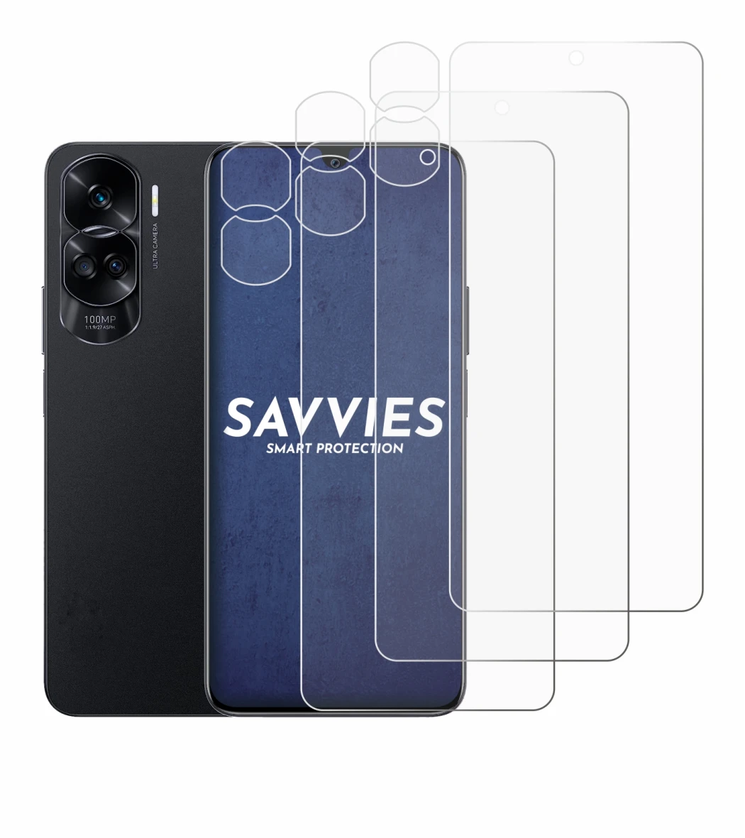 Imagen del dispositivo Honor 90 Lite (Frontal+Cámara) con una amplia variedad de protectores de pantalla.