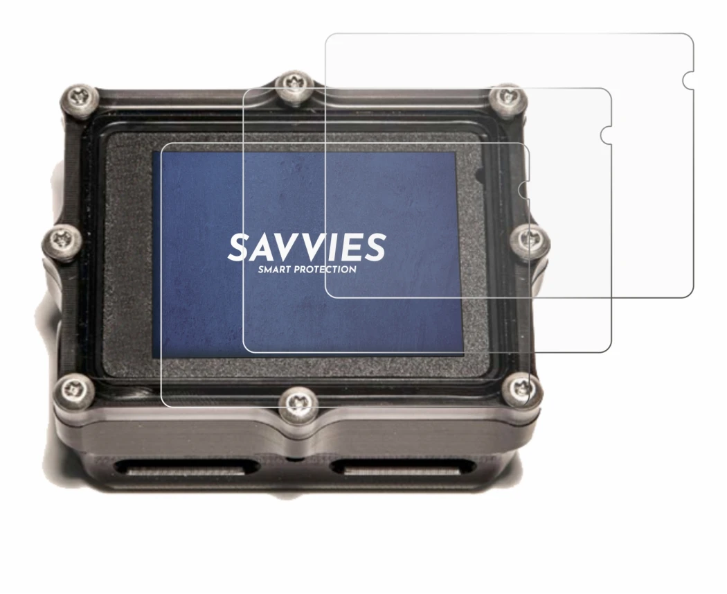 Imagen del dispositivo Shearwater Petrel 2 dive computer con una amplia variedad de protectores de pantalla.