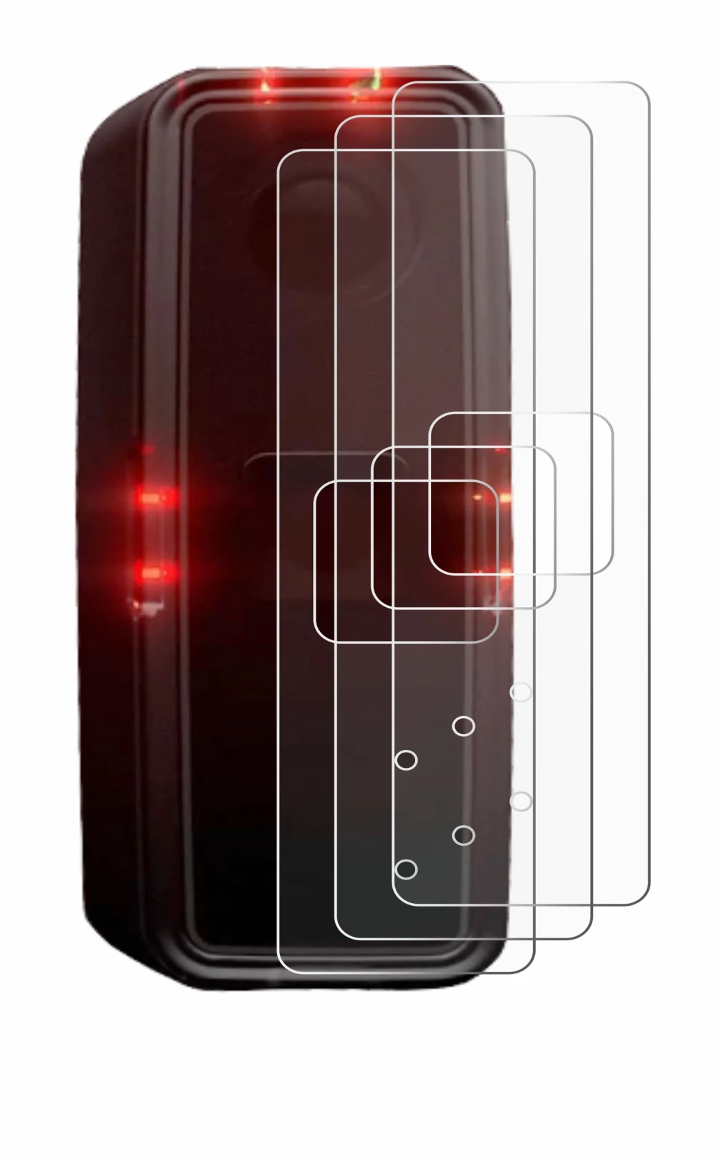 Imagen del dispositivo Alps Alpine Ride Safety RS 1000 con una amplia variedad de protectores de pantalla.