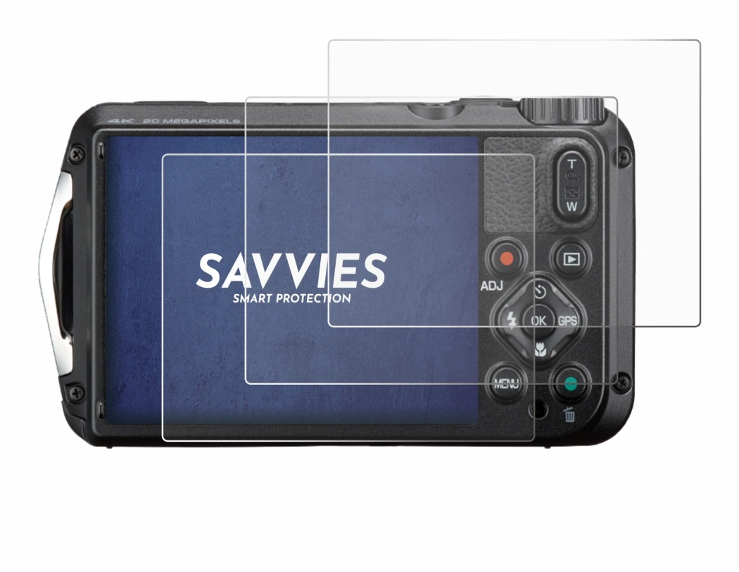 Imagen del dispositivo Ricoh Pentax WG-8 con una amplia variedad de protectores de pantalla.