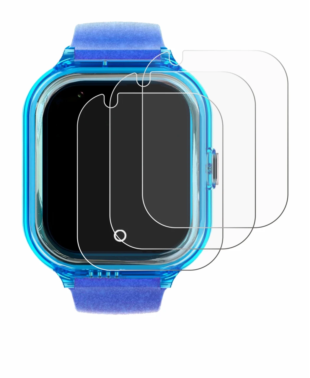 Imagen del dispositivo SaveFamily Enjoy con una amplia variedad de protectores de pantalla.