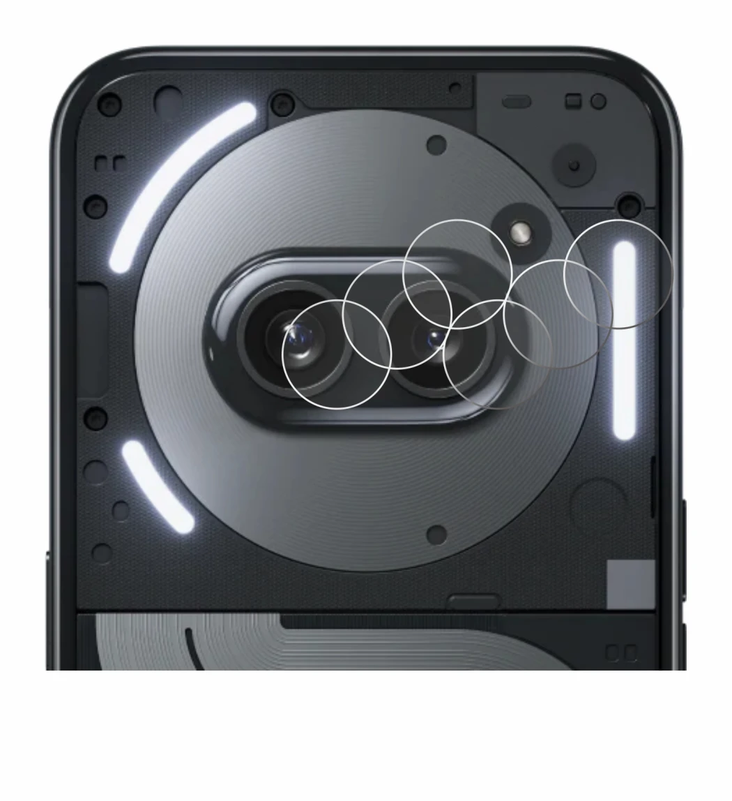 Imagen del dispositivo Nothing Phone (2a) Plus (SÓLO Cámara) con una amplia variedad de protectores de pantalla.