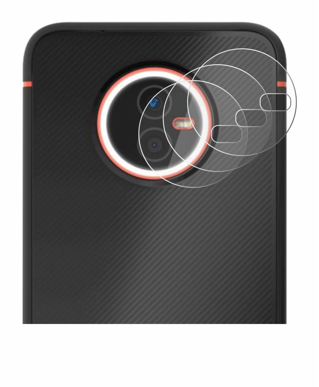 Imagen del dispositivo Gigaset GX4 Pro (SÓLO Cámara) con una amplia variedad de protectores de pantalla.