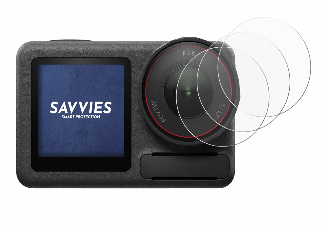 Imagen del dispositivo DJI Osmo Action 5 Pro (Lente) con una amplia variedad de protectores de pantalla.