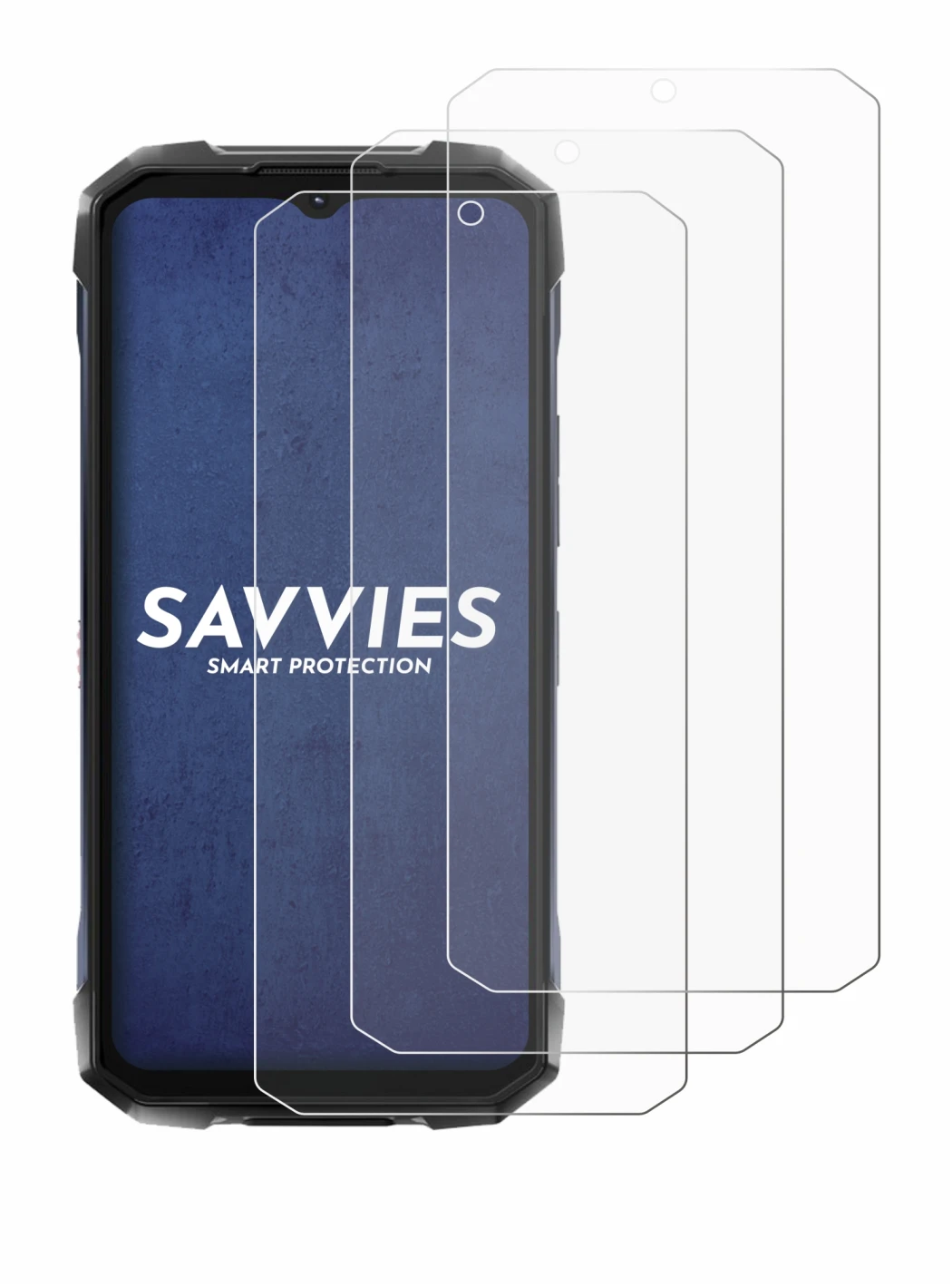 Imagen del dispositivo Hotwav Hyper 7 Pro con una amplia variedad de protectores de pantalla.