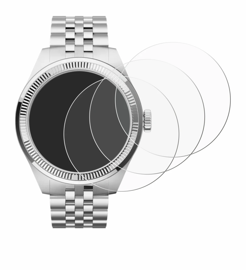 Imagen del dispositivo Withings ScanWatch Nova Brilliant (39 mm) con una amplia variedad de protectores de pantalla.
