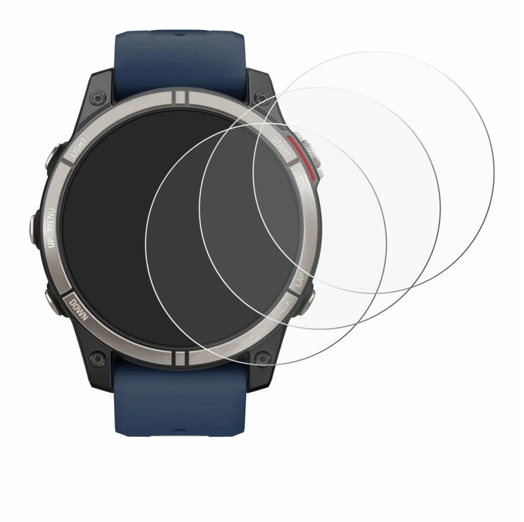 Imagen del dispositivo Garmin quatix 7 Pro con una amplia variedad de protectores de pantalla.