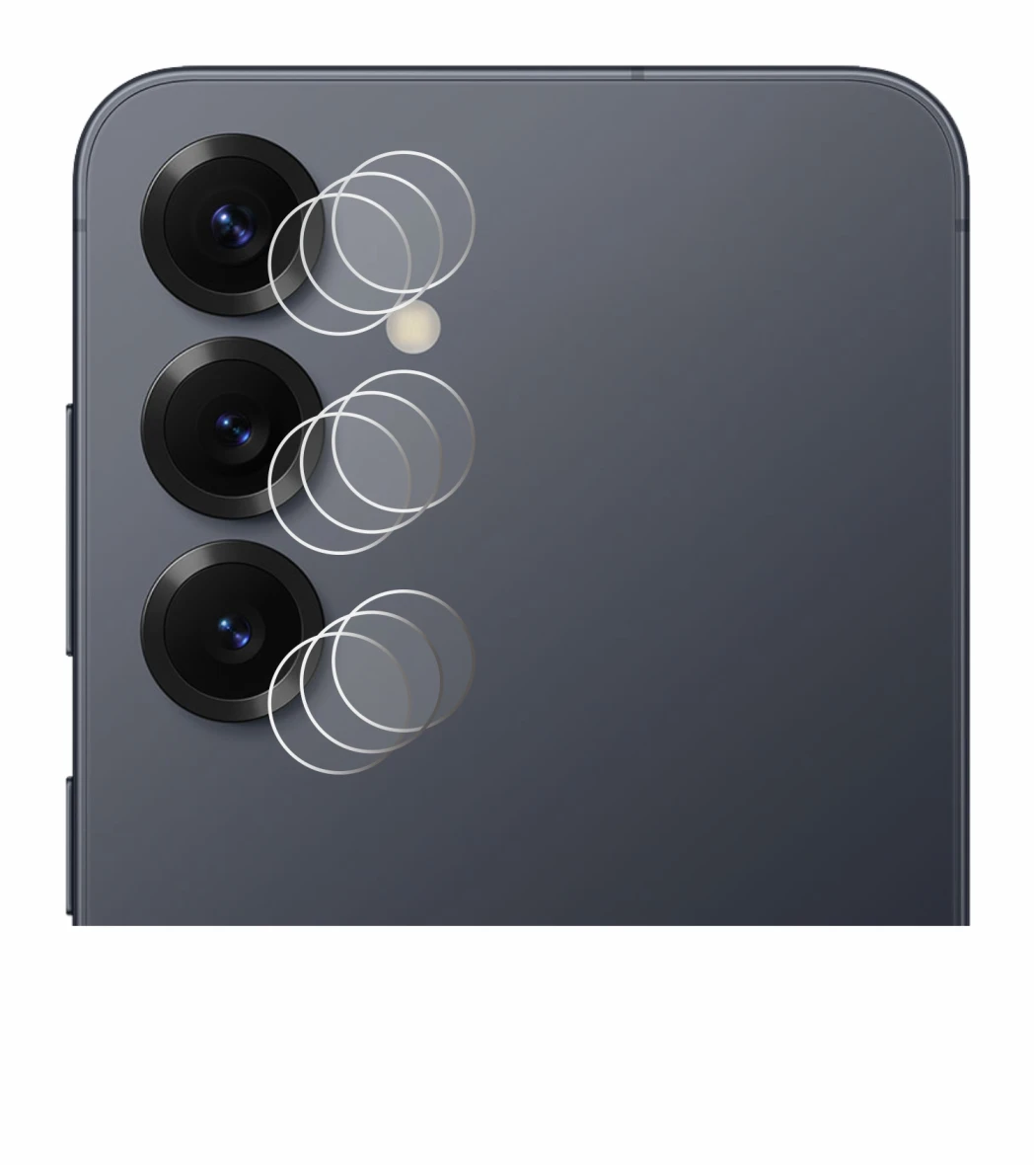 Imagen del dispositivo Samsung Galaxy S25 Enterprise Edition (SÓLO Cámara) con una amplia variedad de protectores de pantalla.