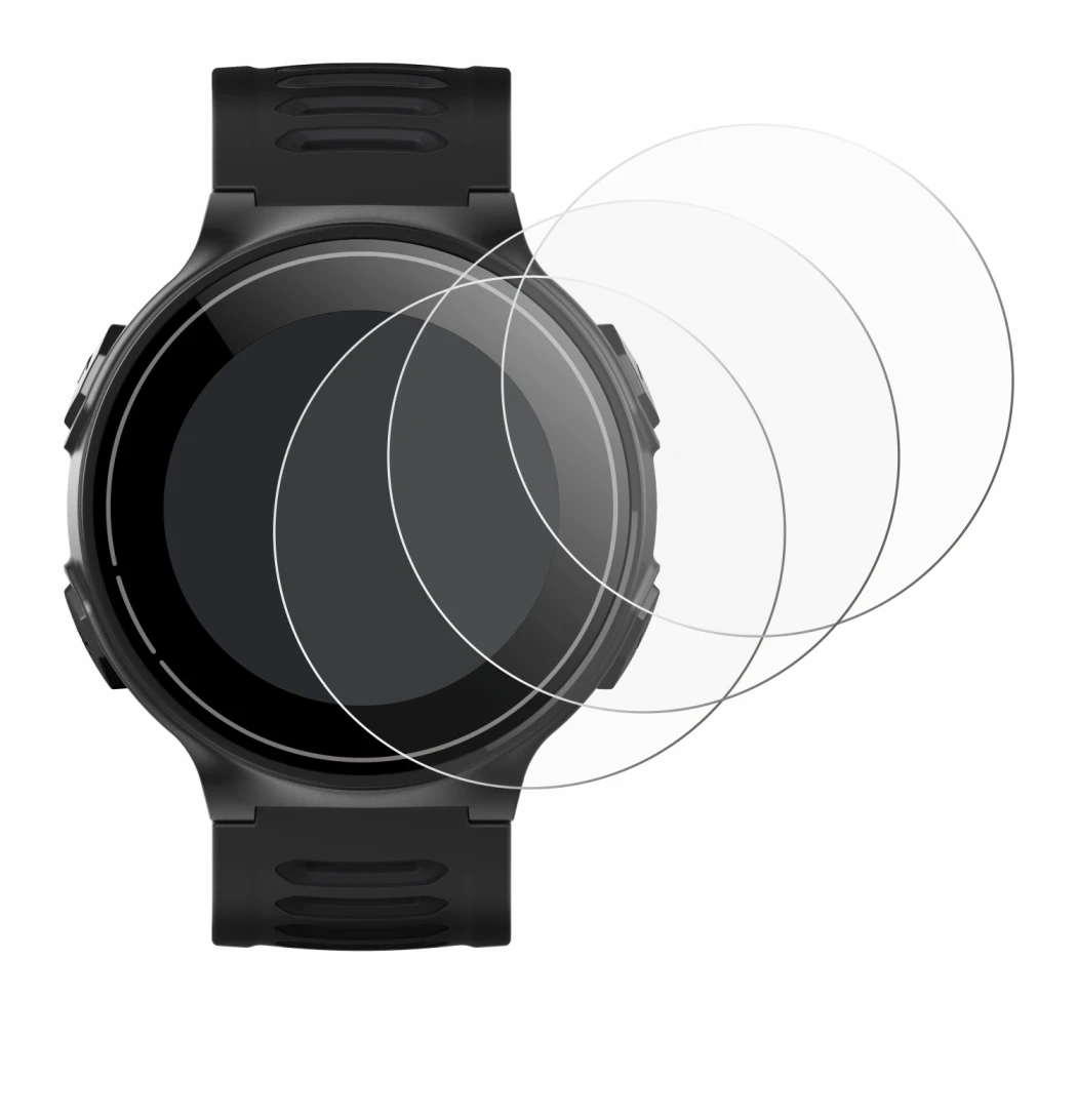 Imagen del dispositivo Kiprun GPS 500 Coros con una amplia variedad de protectores de pantalla.