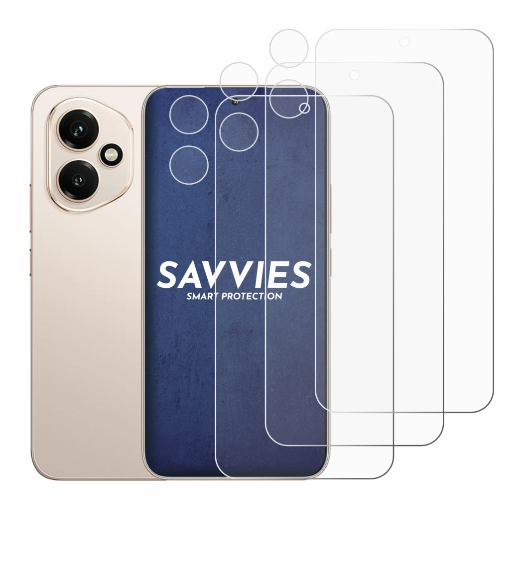 Imagen del dispositivo Honor 400 (Frontal+Cámara) con una amplia variedad de protectores de pantalla.