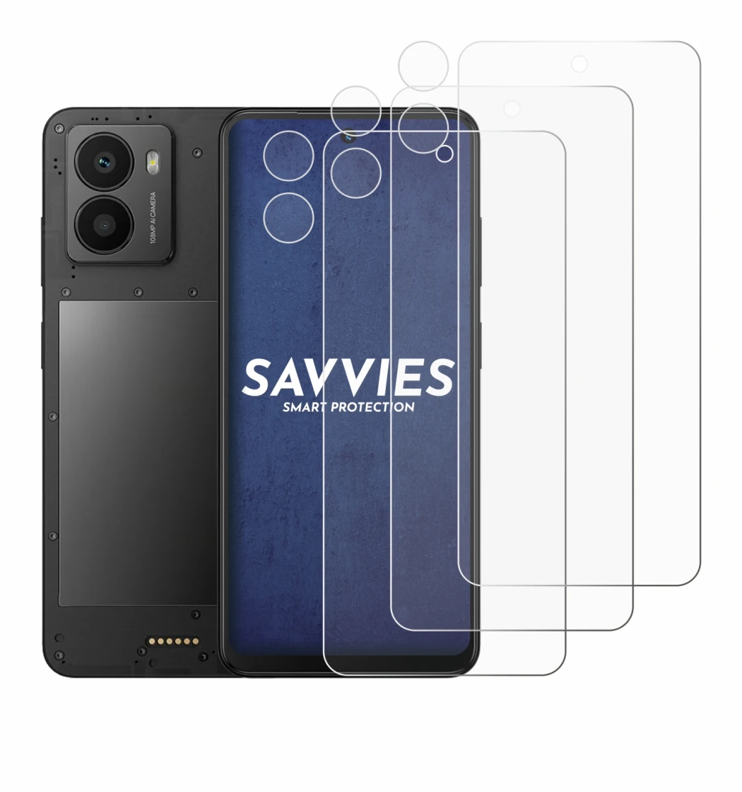 Imagen del dispositivo Xplora HMD Fusion X1 (Frontal+Cámara) con una amplia variedad de protectores de pantalla.