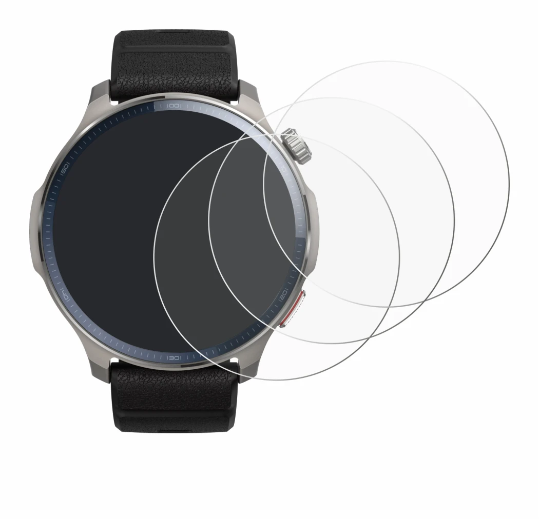 Imagen del dispositivo Huami Amazfit Balance 2 con una amplia variedad de protectores de pantalla.