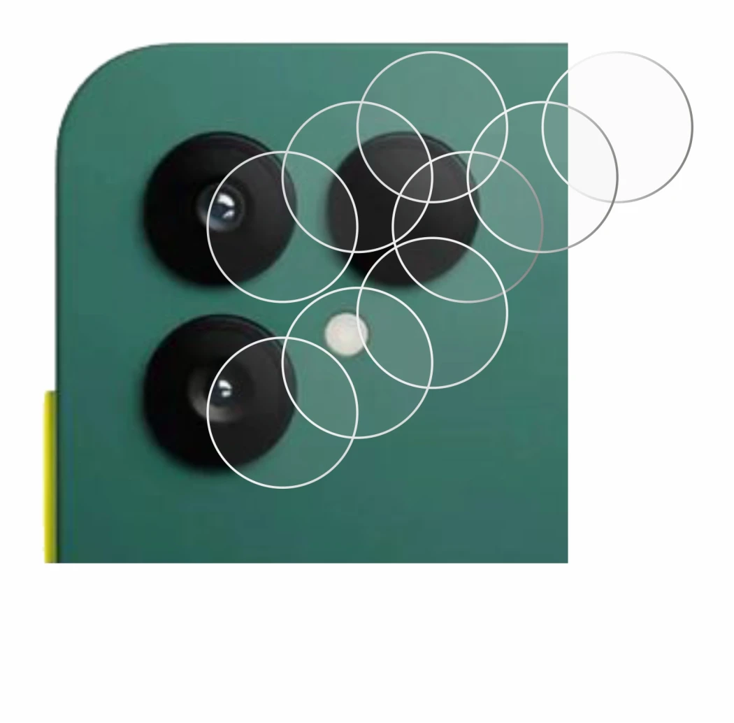 Imagen del dispositivo Fairphone 6 (SÓLO Cámara) con una amplia variedad de protectores de pantalla.